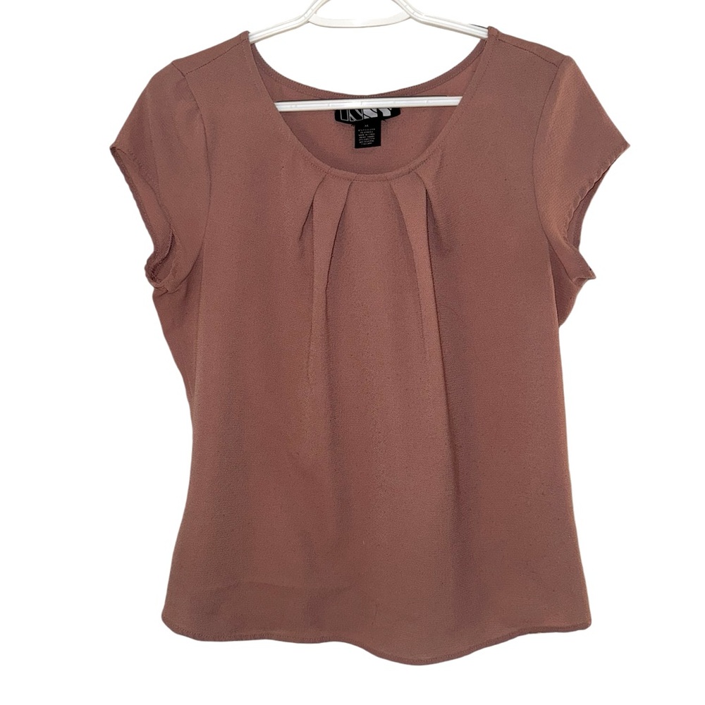 Elegant Mauve Blouse